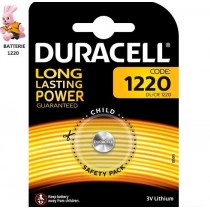 DURACELL 1220 LITHIUM 3V - blister da 1 batteria DURACELL - 1 - 