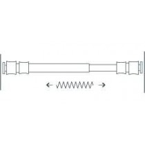 Bacchette astine estensibili a pressione con molle e ventose per tende a  vetro senza forare Ø 8mm 60 cm