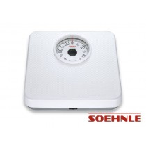 Bilancia pesapersone meccanica Soehnle TEMPO max 130 kg SOEHNLE - 1 - Precisione 1 kg. Analogica superfice bianca, antiscivolo, 
