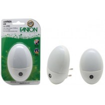 Buy Luce notturna punto luce LED con sensore crepuscolare spina 10A FME 87992 