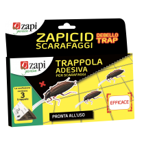 Buy Trappola adesiva pronta all'uso contro gli scarafaggi DEBELLO TRAP Zapi 3 pezzi 