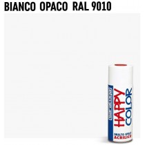 Buy Vernice spray brillante a rapida essicazione 400 ml per superfici metalliche, vetro, porcellana, legno RAL-9010 Bianco opaco