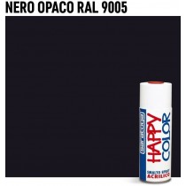 Buy Vernice spray brillante a rapida essicazione 400 ml per superfici metalliche, vetro, porcellana, legno RAL-9005 Nero opaco 