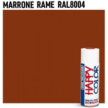 Buy Vernice spray brillante a rapida essicazione 400 ml per superfici metalliche, vetro, porcellana, legno RAL-8004 Marrone rame