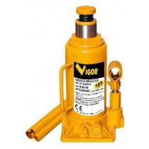 Cricco sollevatore a bottiglia martelletto a pressione idraulico Vigor 20 T VIGOR - ✅ Cricco idraulico robusto in metallo, stab